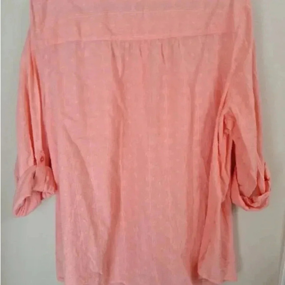 STYLE&CO TIE FRONT SHIRT 3XL - Picture 3 of 4